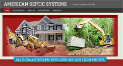 Desktop Screenshot of americansepticsystems.net